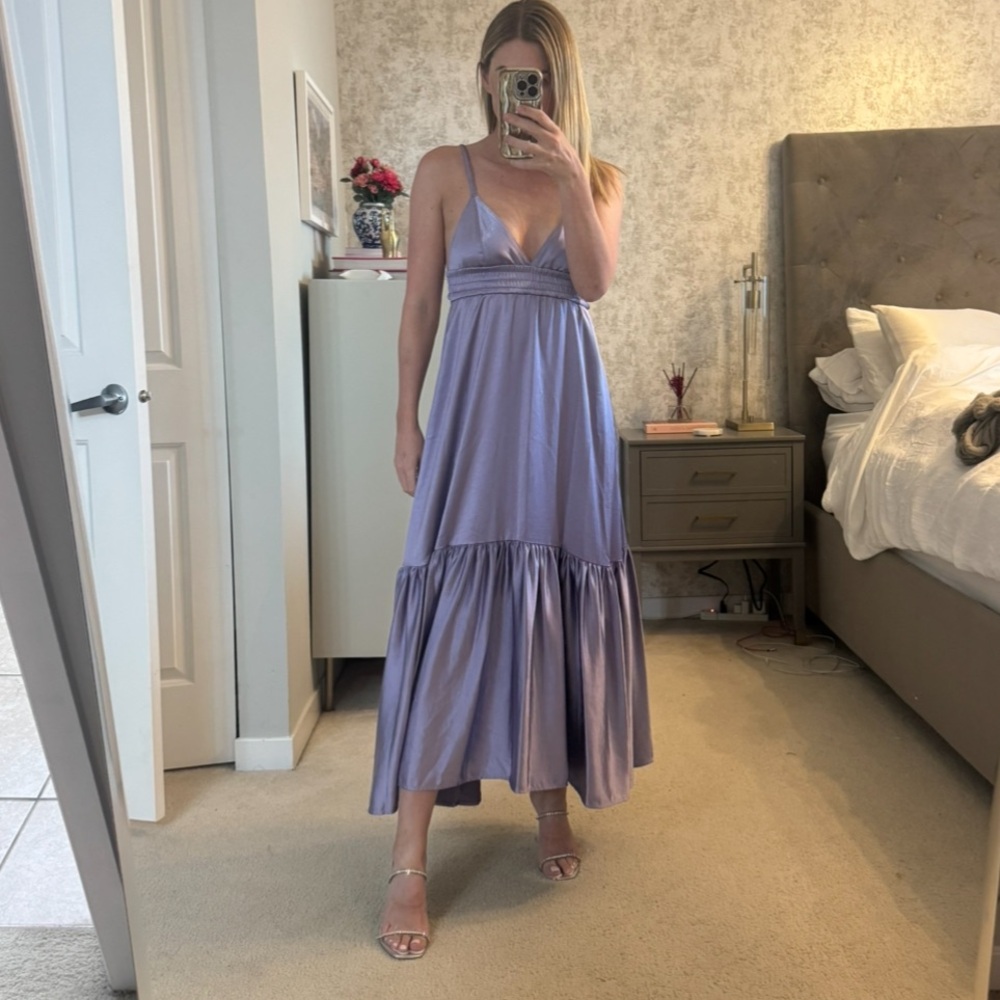 A.L.C Rhode Dress in Periwinkle